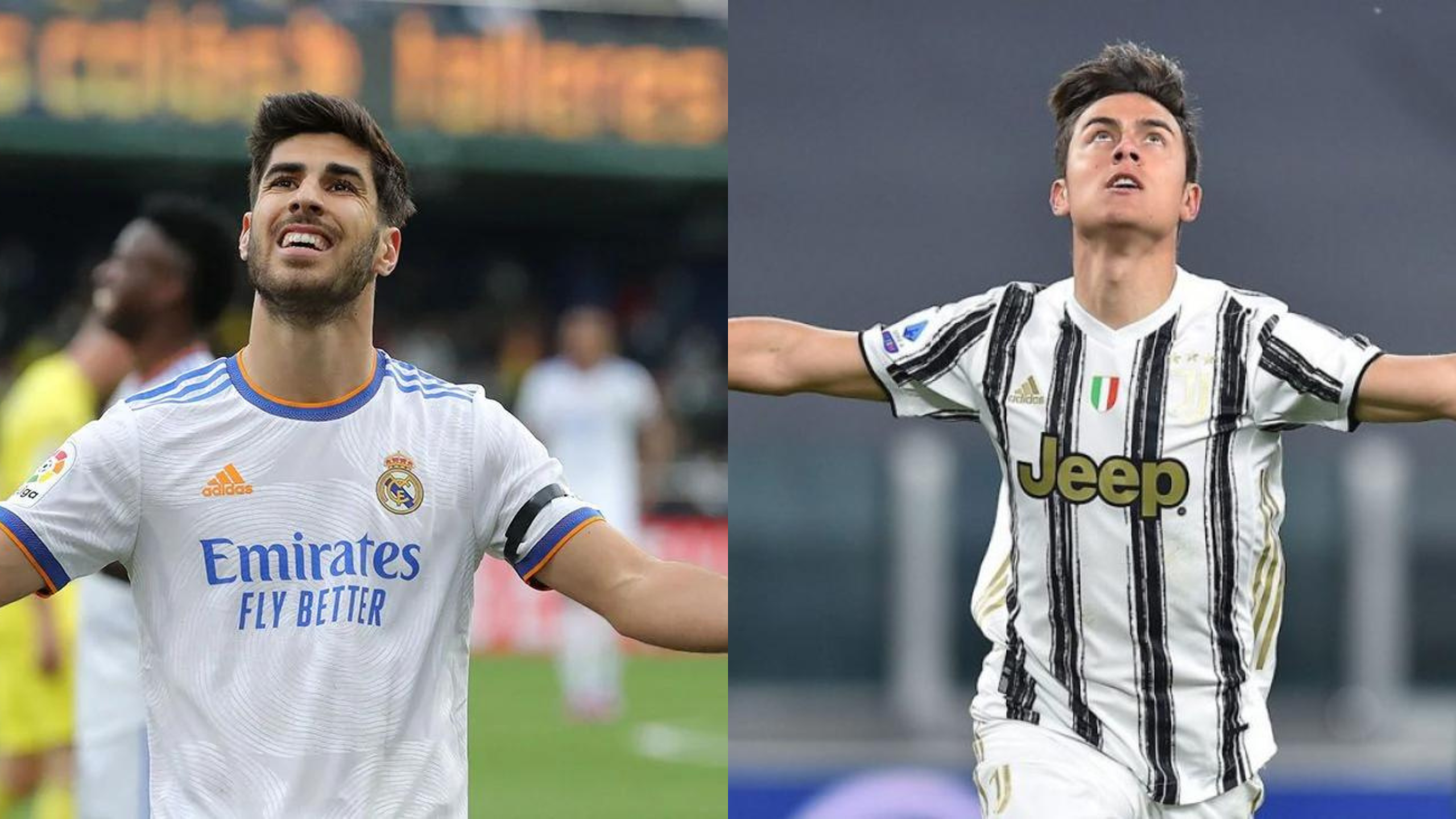 Asensio y Dybala, dos jugadores parecidos más que razonables