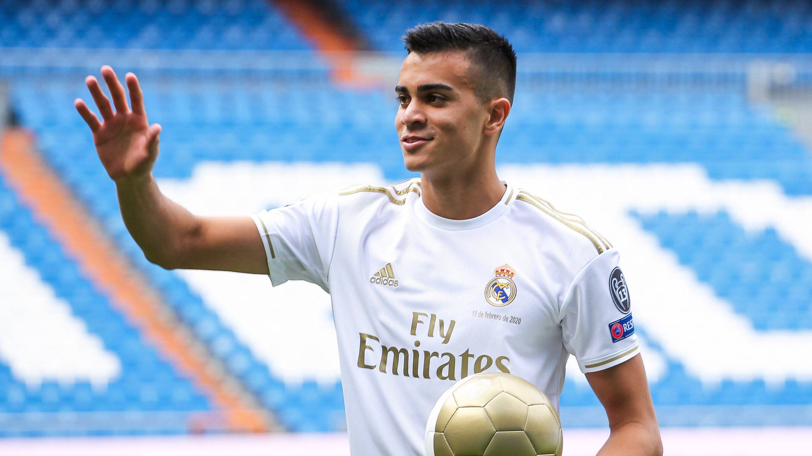 Reinier Jesús el día de su presentación como jugador blanco