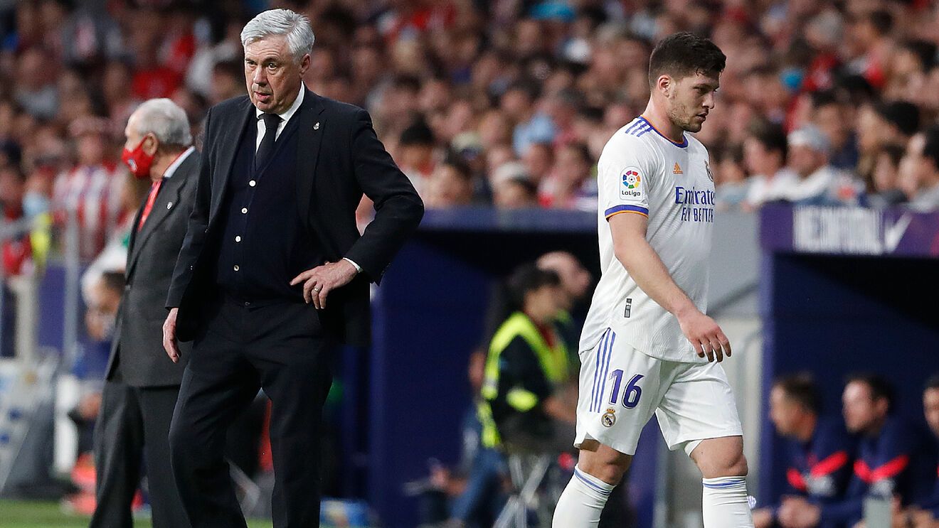 Jovic aprovechó para meterle un 'palo' a Ancelotti