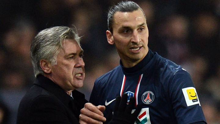 ancelotti e ibrahimovic