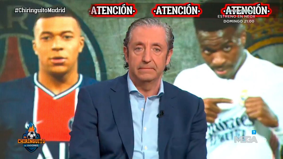 Josep Pedrerol durante el programa de 'El Chiringuito'