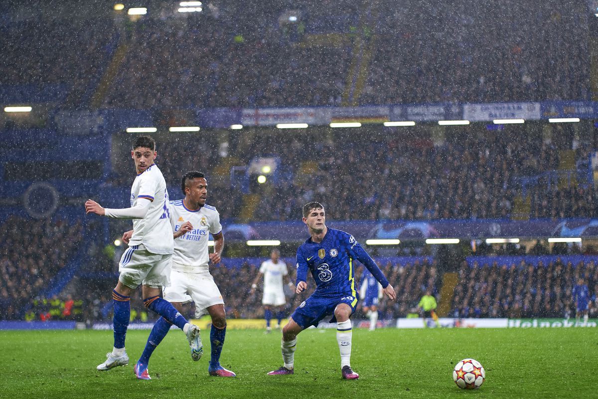 El Real Madrid en un partido de la temporada pasada