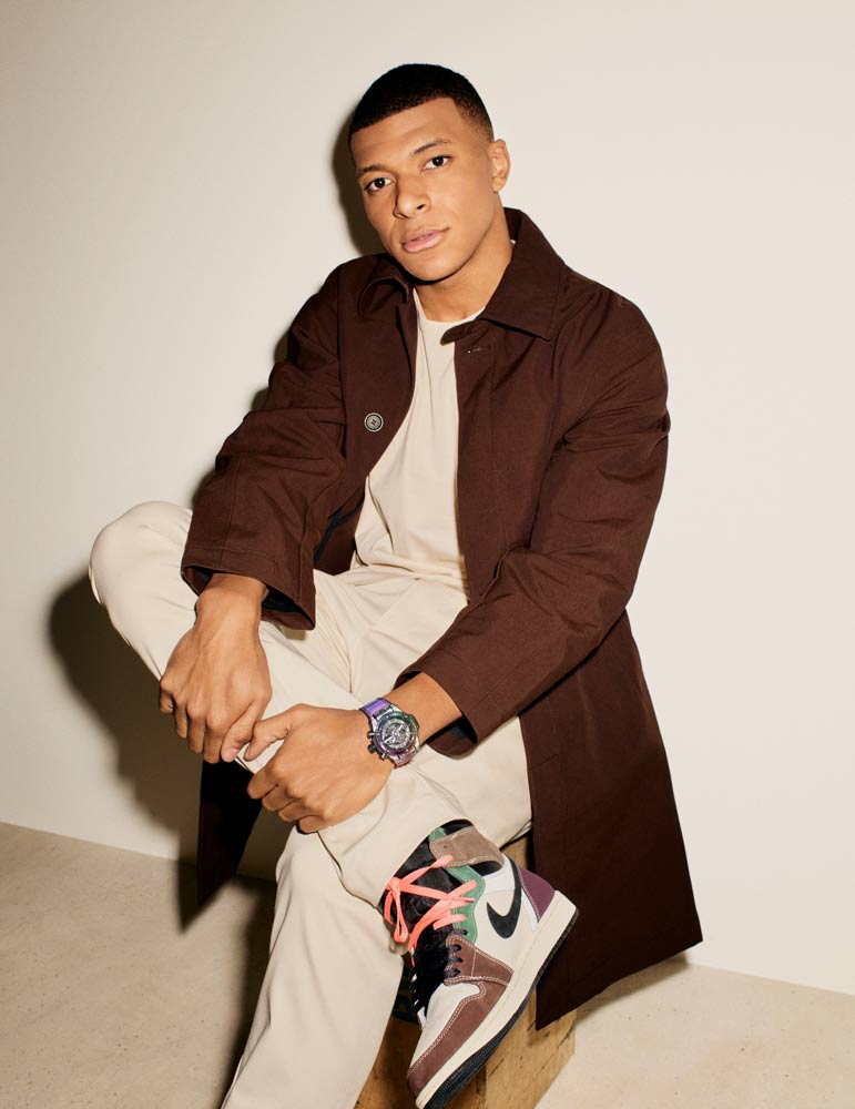 Mbappé para Hublot