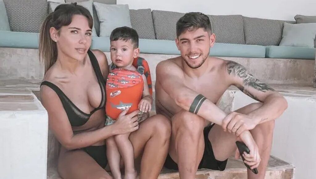 La familia de Fede Valverde al completo durante sus vacaciones de verano