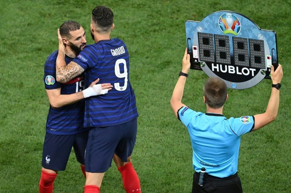 Ambos jugadores son compañeros en la selección francesa