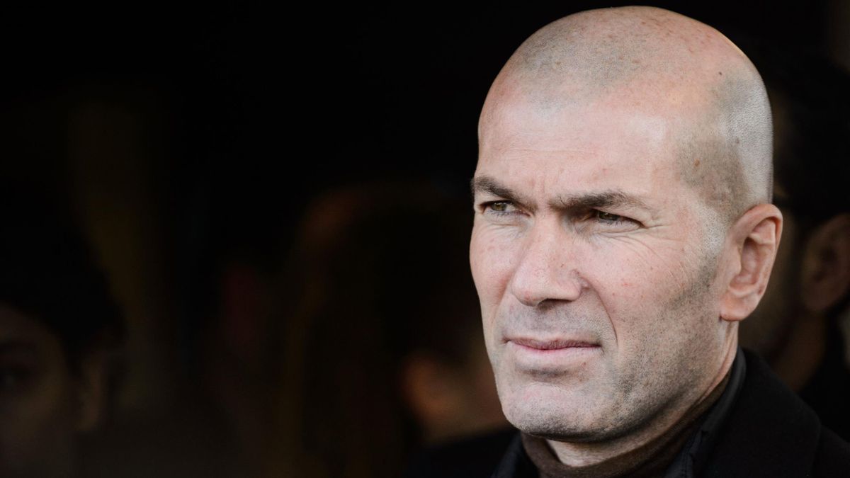 Zinedine Zidane en su etapa con el Real Madrid