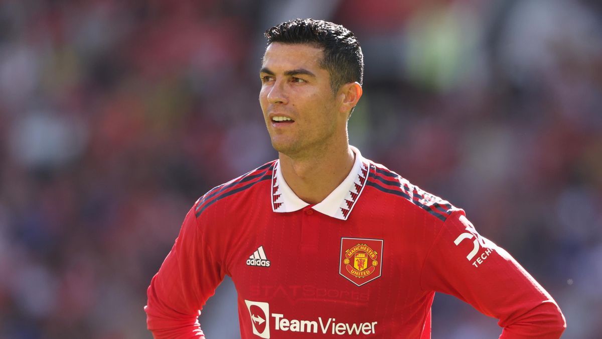 Cristiano Ronaldo, en un partido con el Manchester United