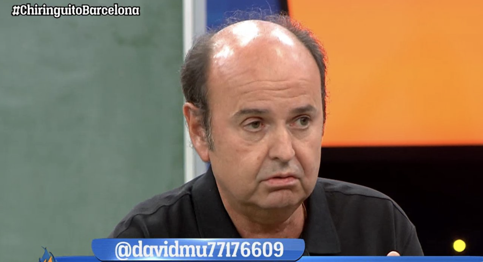 Juanma Rodríguez, en un programa de El Chiringuito