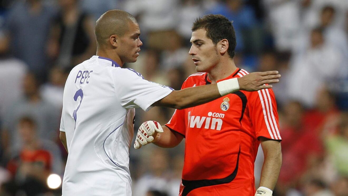 Pepe y Casillas jugaron juntos ocho años en el Real Madrid